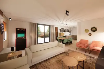 Image de Premium Game 6p - Trois Chambres Villa, Couchages 6