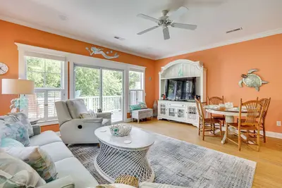 Image de Steps to Ocean: Luxe Kure Beach Home w/ Game Room
