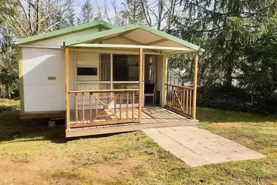 Image de Chalet Club 5 - Tv - 32m2 mit überdachter Terrasse - 2 Schlafzimmer 5 Personen