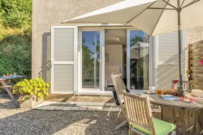 Image de Ma vie là, appartement climatisé surplombant les vignes de Patrimonio