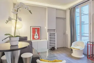 Image de Modern deco apt with 1 bdr for 4 / 3 mns to Musee Louvre