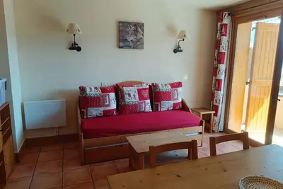 Image de Studio Cabine 31m² avec Balcon et Parking à Pra-Loup pour 6 Personnes
