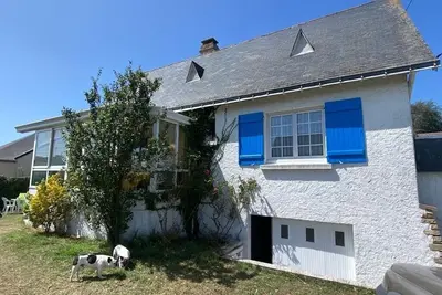 Image de Maison de vacances au Pouliguen. Animaux de compagnie acceptés!