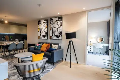 Image de Mega5 Modern 2Bedroom Luxury Apartment Deansgate-2baths, 2toilets with car park