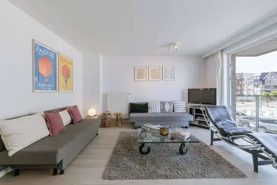 Image de Huswell - Beachfront apartment with bike storage