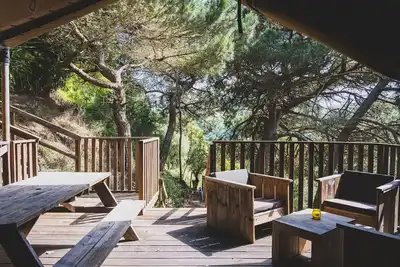 Image de Welcome to Glamping Matsu, a luxurious and spacious safari tent with 3 bedrooms