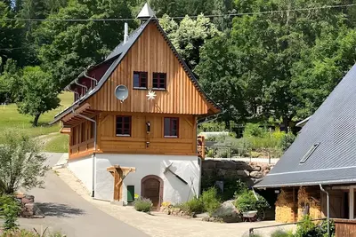 Image de Maison de vacances 'Kornspeicher Untere Mühle' avec terrasse privée et Wi-Fi