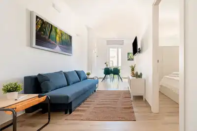 Image de Appartement 'Ingrosso Suites - Green' avec terrasse privée, Wi-Fi et climatisation