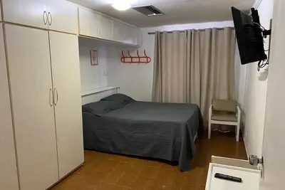 Image de Apartment in Guarujá 5 minutes from the beach - Pitangueiras Beach.