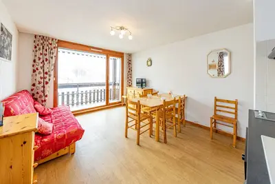 Image de Séjour au ski cosy : T2 pour 6 pers à Saint-François-Longchamp
