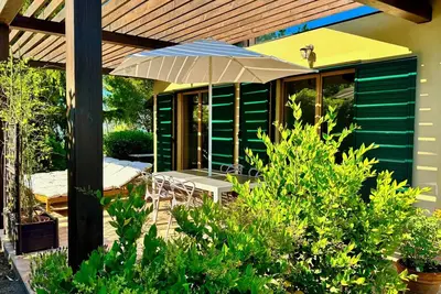 Image de ChaletSoleLuna sea view, Italian Villa, Riccione Misano, Pet Friendly!
