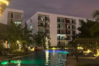 Image de Beautiful new second floor apartment. 5 min from vidanta world