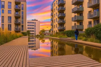 Image de Modern 2br Apartment Ringnes Park | Balcony, Sunset View & Central Oslo Access