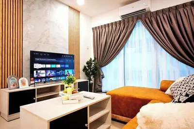 Image de Suite familiale 3 chambres 8 personnes avec parc aquatique gratuit à Ipoh Manhattan, Mha308 par City Home Empire