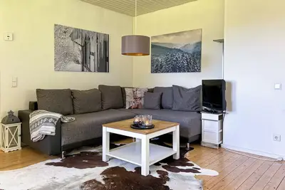 Image de Half-timbered house, magnificent view, directly on the Rothaarsteig, near Winterberg