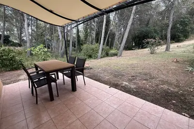 Image de Maison t3 climatisée avec accès piscine à vagues, Domaine de Pont Royal