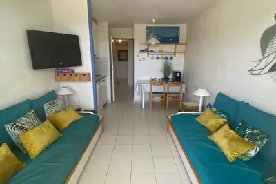 Image de Cap Esterel: 2 pièces climatisé avec parking et accès piscine