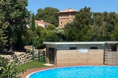 Image de Maison classée 3 étoiles, accès piscine résidence et proximité plage de sable