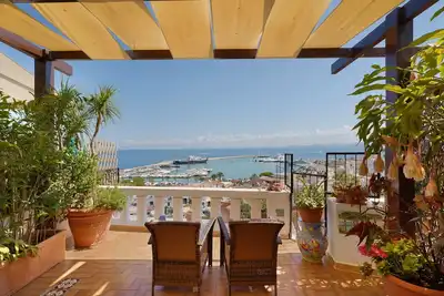 Image de Maison de vacances 'Villino Dei Fiori' avec vue sur la mer, Wi-Fi et climatisation