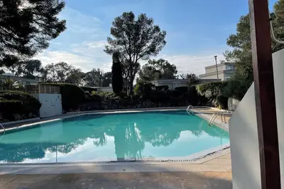 Image de T2 St Raphaël, jardin privatif, 5pers, 100m mer, animaux de compagnie acceptés