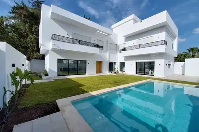 Image de Luxueuse Villa Hammamet Family à 900m de la plage