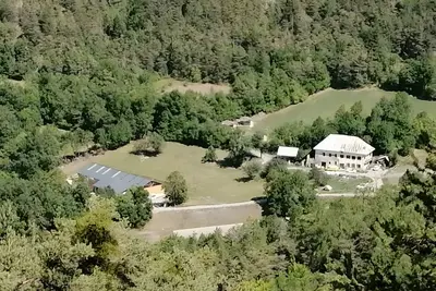 Image de Cottage « À la Ferme du Marquisat » avec vue sur la montagne, Wi-Fi et climatisation