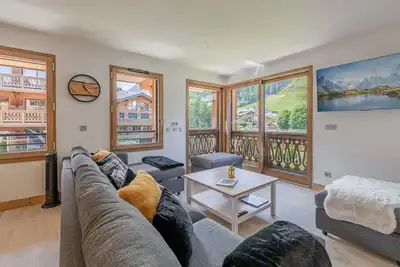 Image de Hypercentre Morzine, 3 ch / 7 pers, parking & balcon