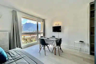 Image de Studio cosy pour 5 personnes avec WiFi gratuit