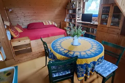Image de Studio 'Vogelnest' avec terrasse commune et jardin commun