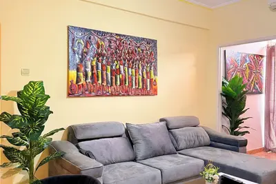 Image de Charming T1 in Historical Building-2min to Luanda Bay Museums-Marginal