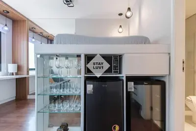 Image de Suíte moderna em Moema. Até 4 pessoas