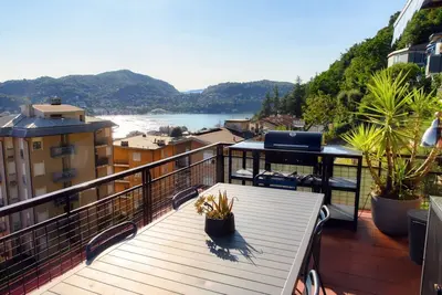 Image de Entre ciel et lac, à deux pas du centre de Côme (Luce di Lago Terrace)