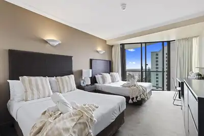Image de Cozy Interconnecting 2 Bed 2 Bath Unit - Q Stay