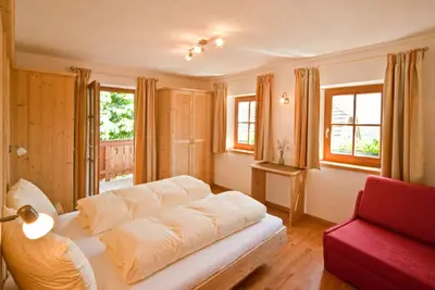 Image de Appartement 'Fichte' avec vue sur la montagne, terrasse commune et Wi-Fi