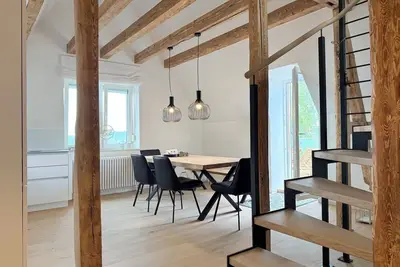Image de Spacious apartment Lieblingsplatz with terrace on the lake in Überlingen