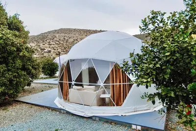 Image de Orange-Garden View Dome - Geometry Park