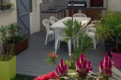 Image de Mobil-home 'Studio et Climatisé' avec Terrasse Privée et Jardin Privé