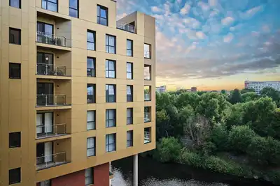 Image de Riverside 1-bedroom apartment in Salford only 8 min to City
