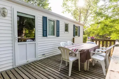 Image de Mobilheim 3 Schlafzimmer - Freie Terrasse 6 Personen
