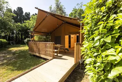 Image de Tent Lodge Pmr 2 Schlafzimmer 4 bis 5 Personen - 4 Pers. im Tarif enthalten