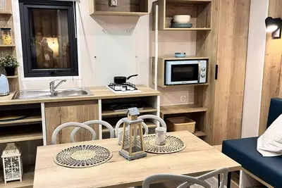 Image de Cabane Vintage 3 Zimmer 4 Personen + Tv