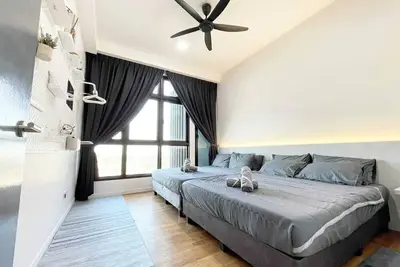 Image de Above Paradigm Mall Jb, up to 5 Pax, 1br