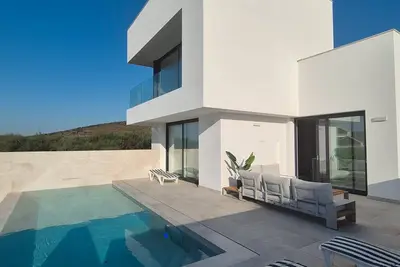 Image de Villa « Bella Vista » avec vue sur la mer, Wi-Fi et climatisation