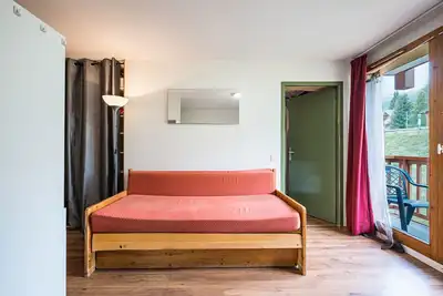 Image de Appartement 'Bds1 37 4/5 Couchages' avec vue sur la montagne, balcon et Wi-Fi