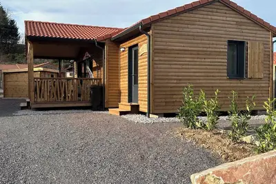 Image de Chalet Jutékia en bois cosy & spa privé! Cocon chaleureux au coeur des Vosges