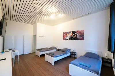 Image de Monteurwohnung in Gülzow für bis zu 7 Personen mit Wlan, Parkplatz & Gemeinschaftsküche - Rz02