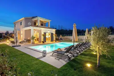 Image de Villa Lente Istria, newly built mediterranean villa with private pool and garden