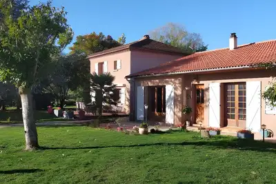 Image de Gîte 'De La Fermette Aubépines' avec piscine partagée, terrasse privée et Wi-Fi