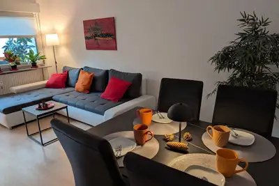 Image de Appartement 'Fuchsbau' avec vue sur le lac et balcon