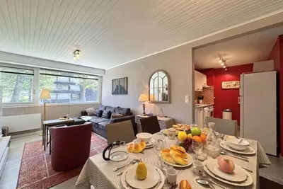 Image de À 100m des pistes de ski, Rez-de-chaussée, télévision, 73m², Vars